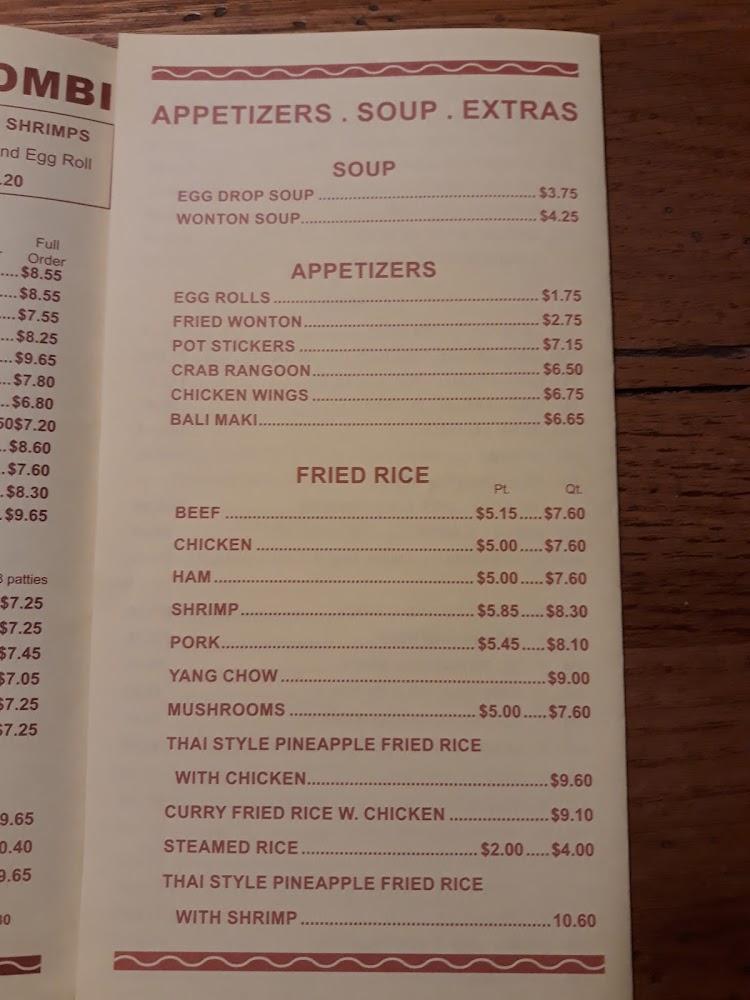 China Lite Restaurant Menu image 4